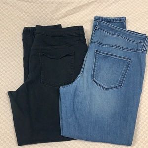 Two pairs of 14short universal thread jogging